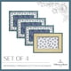 thumbnail image 3 of Leaf and Check - Mantel Individual Reversible, diseño de Hojas y Cuadros, Placemats (Set of 4), Multicolor, 14"x20", 1, 3 of 7