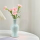 thumbnail image 1 of Plastic Vase Imitation Glazed Decorative Flower Pot | Blue Pink White | Home Living Room TV Cabinet Decor | Dried Flower Arrangement | 28x13.8cm | Modern Durable Design, 1 of 6