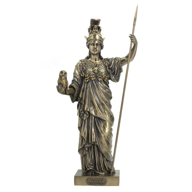 Athena - Greek Goddess Of Wisdom And War - Myth & Legend Sculpture