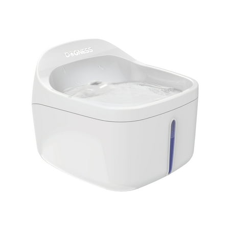 UPC: 0843775107860 | Dogness Automatic Pet Water Fountain for Dogs and Cats 2 Liter Capacity-White