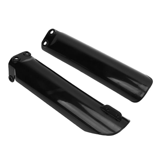 Front Fork Guard, High Toughness Anti Collision Stylish Shockproof Black Fork Guard Protector for Motorcycle Replacement for CRF250R 2004-2018