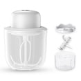 thumbnail image 1 of Batidor de huevos eléctrico Batidor de crema automático Carga USB inalámbrica Pastel portátil Horneado rápido Dispositivo de agitación para cocinar en el hogar Taza doble blanca Inevent HA011044-04B, 1 of 7