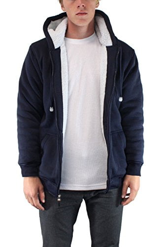 sherpa zip up mens