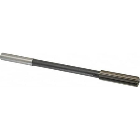 

0.569 HSS 8 Flute Chucking Reamer Straight Flute Straight Shank