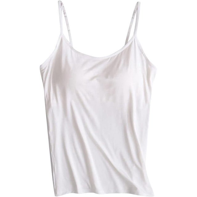 Camisolas para mujer Sujetador incorporado con relleno Sujetador de plataforma Camisetas sin mangas Camisetas de yoga de verano 2024 Camisolas y musculosas para mujer