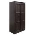 thumbnail image 3 of Concepts in Wood Storage Cabinet -  Adjustable Shelves - 30 x 60 (Espresso), 3 of 9