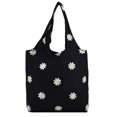 thumbnail image 1 of Bolso de viaje para mujer, bolso de mano de lona con margaritas bonitas para niñas, bolso de compras portátil Tmvgtek Para Estrenar, 1 of 4