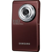 Samsung HMX-U10 Digital Camcorder, 2" LCD Screen, 1/2.3" CMOS, Red