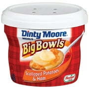 DINTY MOORE Scalloped Potatoes & Ham Big Bowls 15 oz. MICROWAVE BOWL