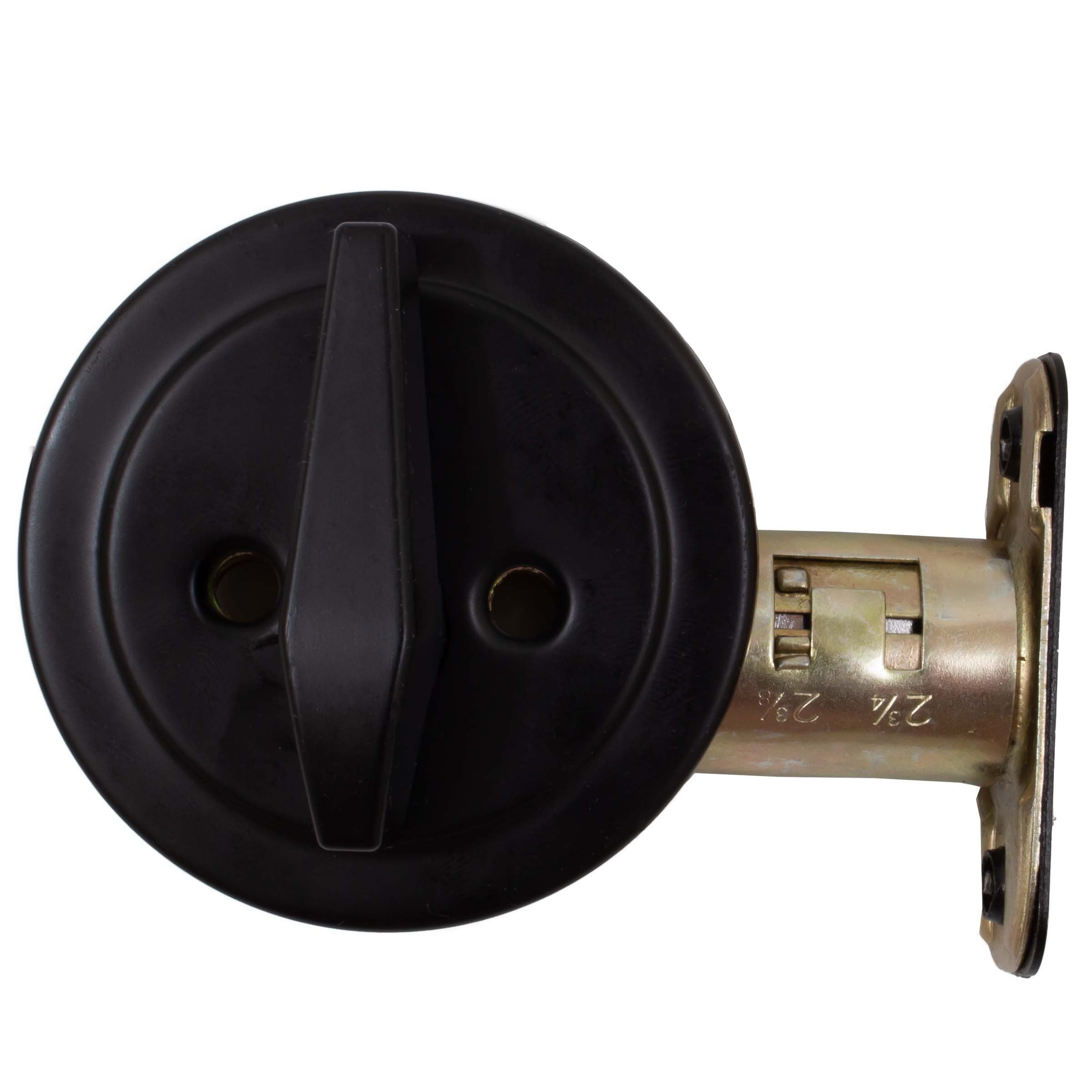 Grade 3 Deadbolt, Single Side, Matte Black by Stone Harbor Hardware