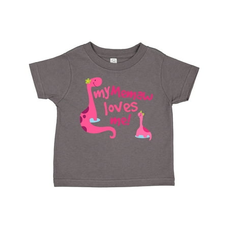 

Inktastic My Memaw Loves Me Gift Toddler Toddler Girl T-Shirt