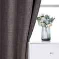 thumbnail image 1 of Cortinas opacas Extra largas de lino de imitación, 350cm de altura, hechas a medida, para dormitorio, sala de estar, ventana, techo alto, 100%, 1 of 4