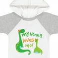 thumbnail image 4 of Inktastic My Nonna Loves Me Grandson Boys Baby Bodysuit, 4 of 5
