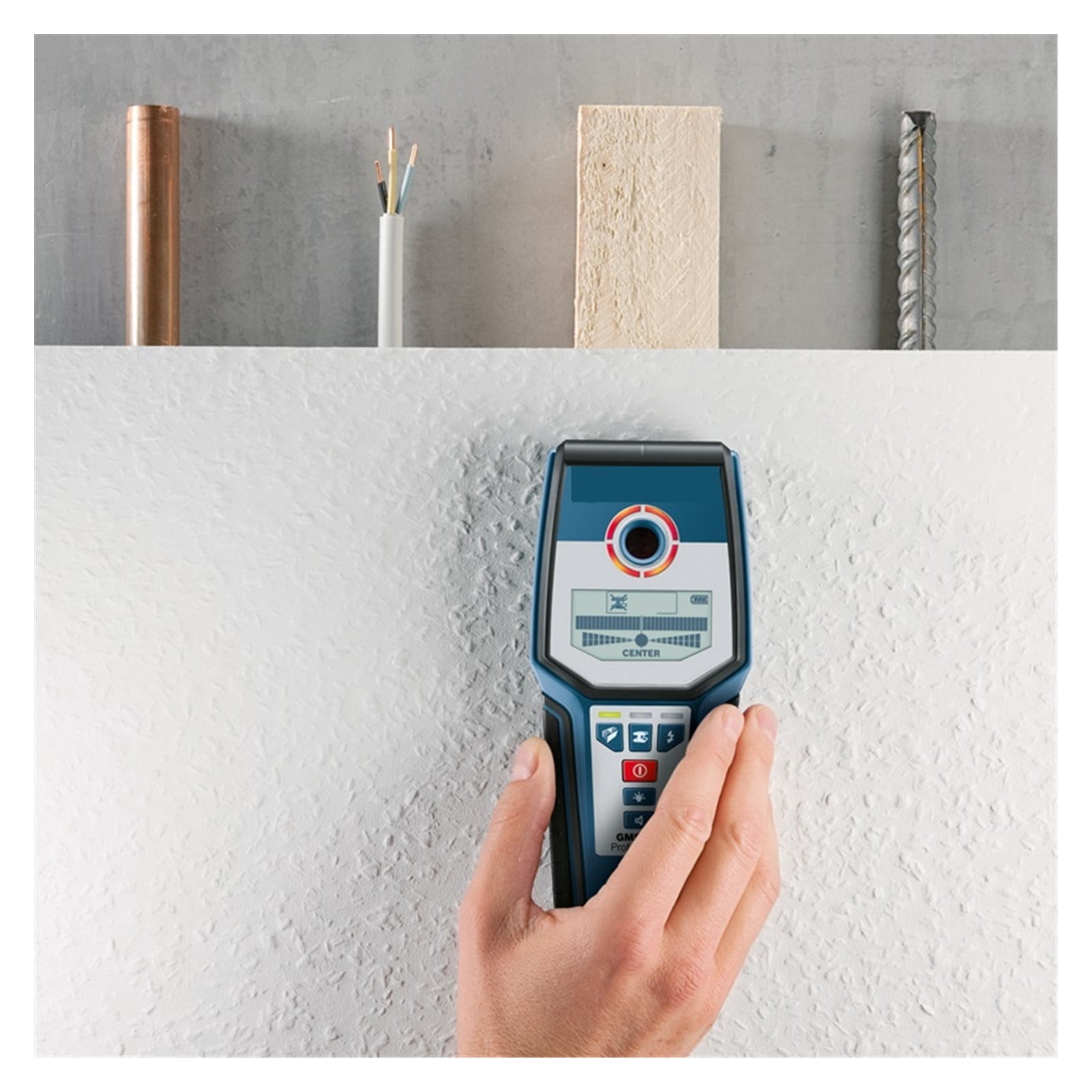 Wall Detector To Detect Metal Steel Wire Measuring Tool Professional Measuring Wire / Wood / Copper / Metal