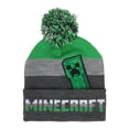 thumbnail image 2 of Set de gorro y guantes Bioworld Minecraft Creeper Youth, 2 of 4