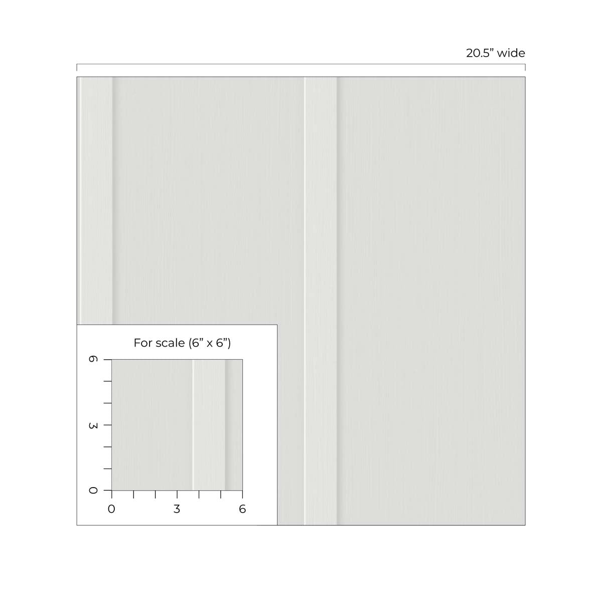 NextWall Arctic Grey Faux Board & Batten Peel and Stick Wallpaper