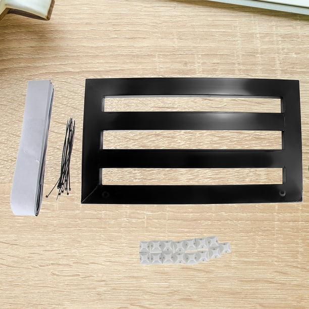 Pedal de efecto de guitarra eléctrica, soporte para tablero, accesorios de guitarra de aleación profesional