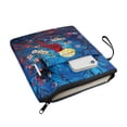 thumbnail image 3 of HELLHERO Book Sleeve Protector with Lightweight Washable Polyester Fabric Book Organzier Holder for Reading Lovers Textbooks 11.42 x 8.66 Inch, Moonlit Bird on Branch, 3 of 8