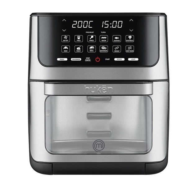 Horno Multifuncional Premium + Freidora de Aire 12L Hukën x MasterChef