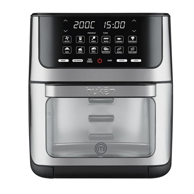Horno Multifuncional Premium + Freidora de Aire 12L Hukën x MasterChef
