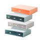 thumbnail image 2 of Caja de almacenamiento Caja de almacenamiento de escritorio tipo cajón Organizador de cosméticos Caja de almacenamiento de plástico Combinación Multicapa Apilable, 2 of 4