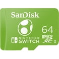 thumbnail image 1 of SanDisk 64GB microSDXC-Card Licensed for Nintendo-Switch, Yoshi Edition Nintendo Nintendo Switch, 1 of 3