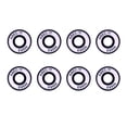 thumbnail image 2 of 8 Pcs Roulements à Roulettes Roulements de Skateboard Roulements à Roulettes Longboard 608RS Double Blindage - Blanc, 2 of 8