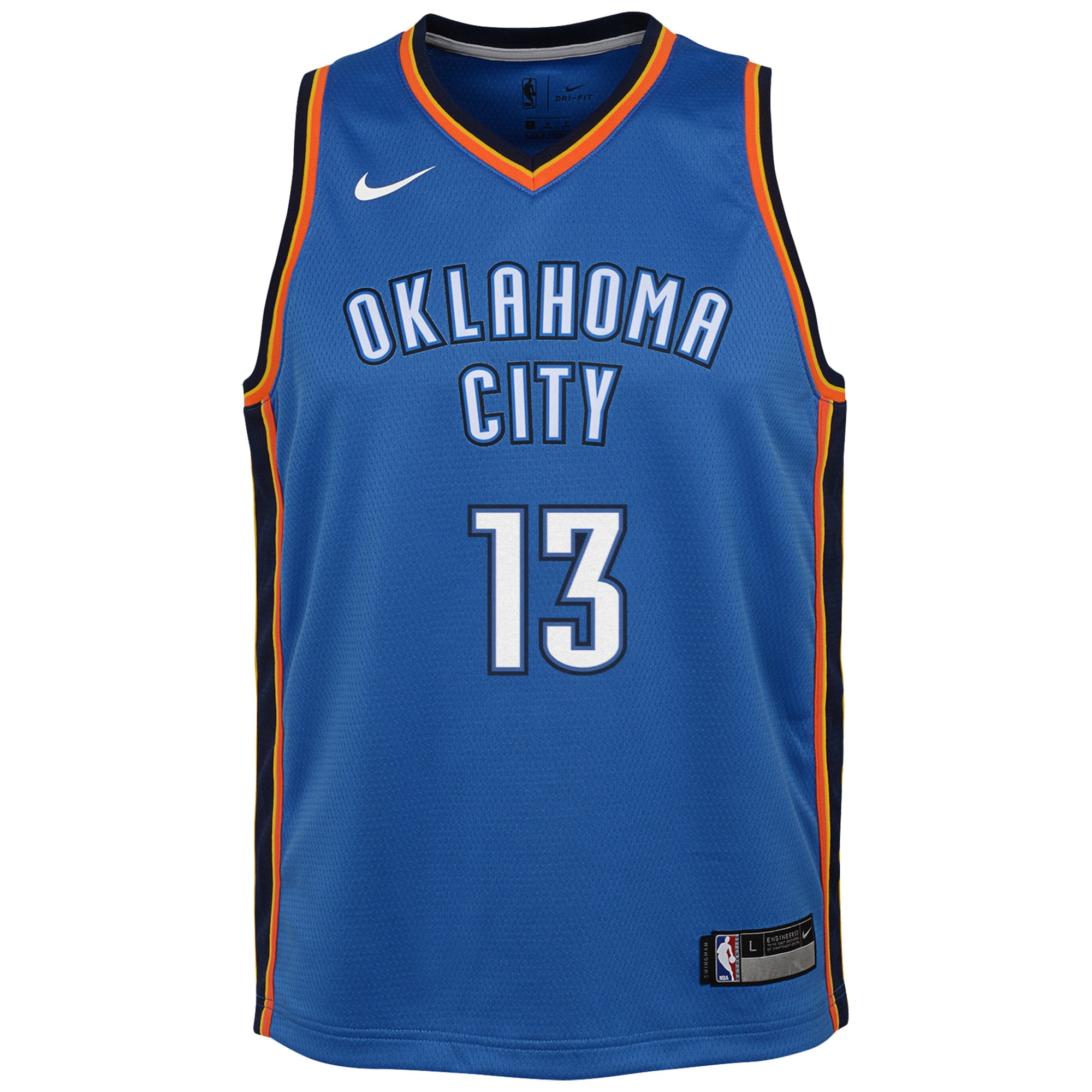 paul george okc swingman jersey