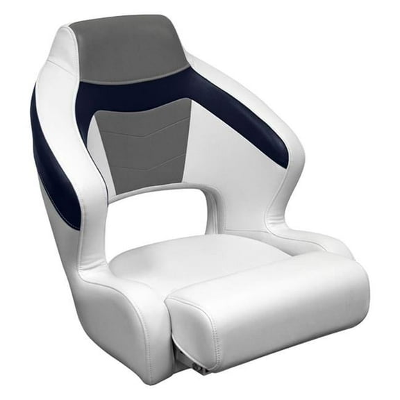 Baja XL Bucket Seat - Brite White, Marble Grey & Midnight Navy