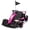 Pink, variant on Shininglove 24V Kids Ride-On Go Kart – High-Speed Drifting Car with Adjustable Length (7.5mph, 135lb Capacity)