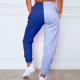 thumbnail image 4 of Puntoco Mujeres Casual Patchwork Pantalones Cintura Alta Cordón con Multi-Bolsillos Corsé Pantalones Largos Puntoco Puntoco-6440, 4 of 8