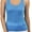Blue, variant on ToBeInStyle Women's Burnout Tank Top