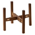 thumbnail image 3 of Opvise Adjustable Plant Stand Plants Stands for 8-12 Inch Pots Stable Plant Holder Wood Indoor Flower Holder Ebony, 3 of 7