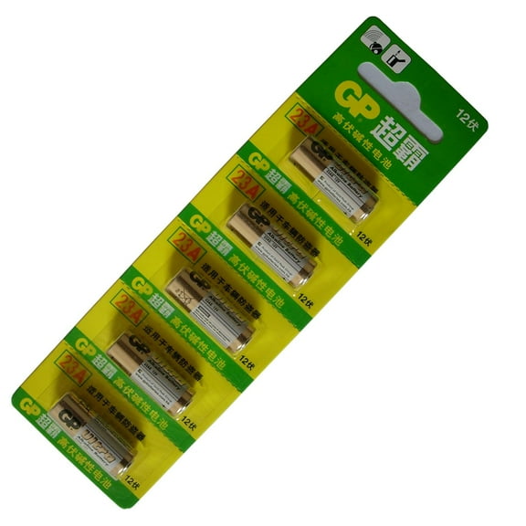 5X Gp 23A 12V Batteries 23Ae Ms21 A23 V23Ga Vr22 Mn2