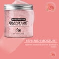 thumbnail image 4 of Grapefruit Purifying Leg Scrub - Exfoliating Sea Salt Body Scrub for Smooth & Contoured Legs, Anti-Cellulite & Detoxifying Skin Care, Refreshing Citrus Scent, 4.23oz (120g), 4 of 6