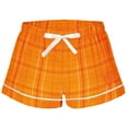 thumbnail image 2 of Women's Boxercraft Orange Clemson Tigers Flannel Shorts, 2 of 3