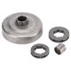 thumbnail image 1 of Accesorios de motosierra, Kit de tambor de rodamiento de piñón de embrague apto para motosierra Husqvarna 50 51 55 55 Rancher 154 254, 1 of 8