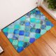thumbnail image 4 of Alfombrilla absorbente de agua antideslizante con estampado geométrico, alfombrilla para baño y cocina (#1), 4 of 8