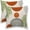 Burnt Orange Sunset, variant on Boho Pillow Covers 16x16 Set of 2, Mid-Century Blue Orange Drop Shapes Decorative Throw Pillow Covers Outdoor Retro Abstact Lumbar Pillow Cases for Bed Couch Sofa Home Decor