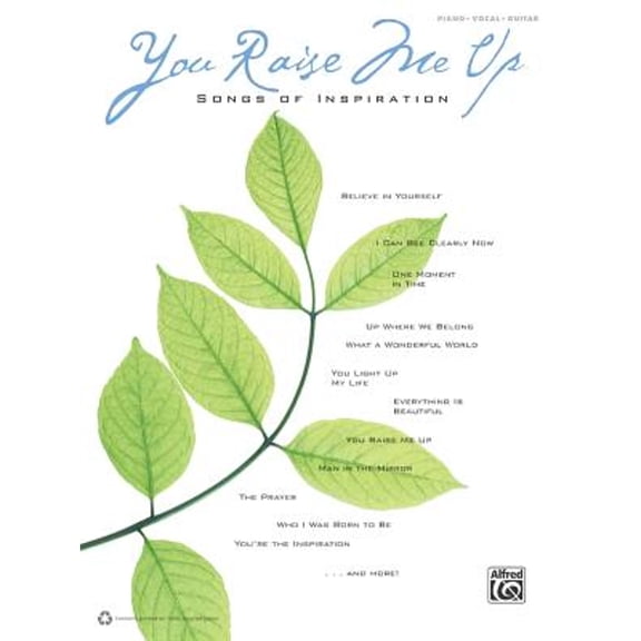 Pre-Owned You Raise Me Up -- Songs of Inspiration: Piano/Vocal (Paperback) by Alfred Music