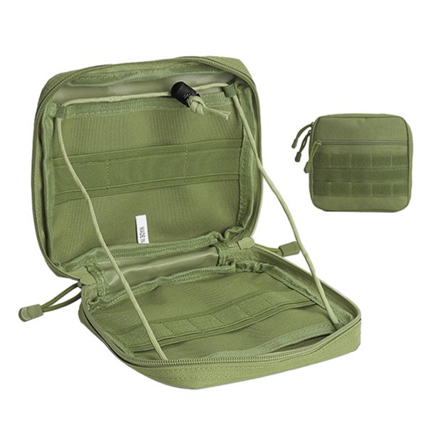 Cinturón elástico ajustable EDC Utility Bag para Goalzero/M3/ML4/ZN (verde militar) Likrtyny Para estrenar