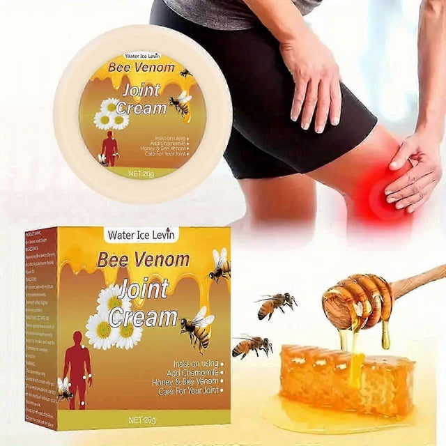 H-Bee Venom Advanced Joint and Bone Cream, Bee Venom Joint Muscle Bone Cream Effective Relief for Back, Neck, Hands, Feet