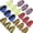 A--18 Packs, variant on Silicone Jig Skirts Spinnerbait Skirts 50 Strands Bass Fishing Lure Skirts Replacement for DIY Spinner Baits Buzzbaits Squid Jig Accessories