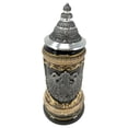 thumbnail image 3 of LE German Beer Stein with Pewter Eagle Relief  Made in Germany ONE New Mug, 3 of 10