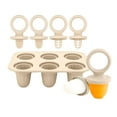 thumbnail image 2 of ACDANC 6 Piece Teething Ice Popsicles Molds For Infants Silicone Ice Cubes Tray With Chewable Edges Safe For Babies Teeth And Dishwasher Friendly, 2 of 7