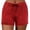 Z1-Red, variant on TRUBKH Shorts for Women Camo Shorts Women Beach Shorts for Women Tummy Control Shorts Womens Camo-shorts Drawstring Elastic Waist Pockets Casual Beach Pants Board Shorts Green L