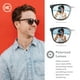 thumbnail image 4 of Anteojos de Sol Knockaround Paso Robles Polarizados UV400 Negros, 4 of 8