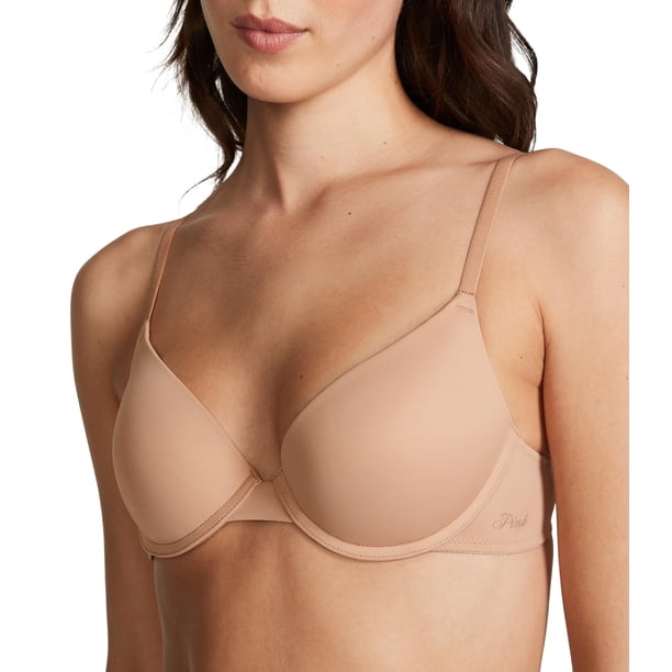 Sostén Push Up Victoria's Secret Pink Wear Everywhere Morado 34C