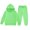 Light Green, variant on WOYY Toddler Girls Outfits Solid Color Long Sleeve Hoodie Sweatpants Set, Sizes 3-4T