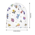 thumbnail image 5 of Beanie Hats for Men and Women, Colorful Beetles Butterflies Patterns Adult Unisex Knit Hat Winter Warm Skull Cap, 5 of 7